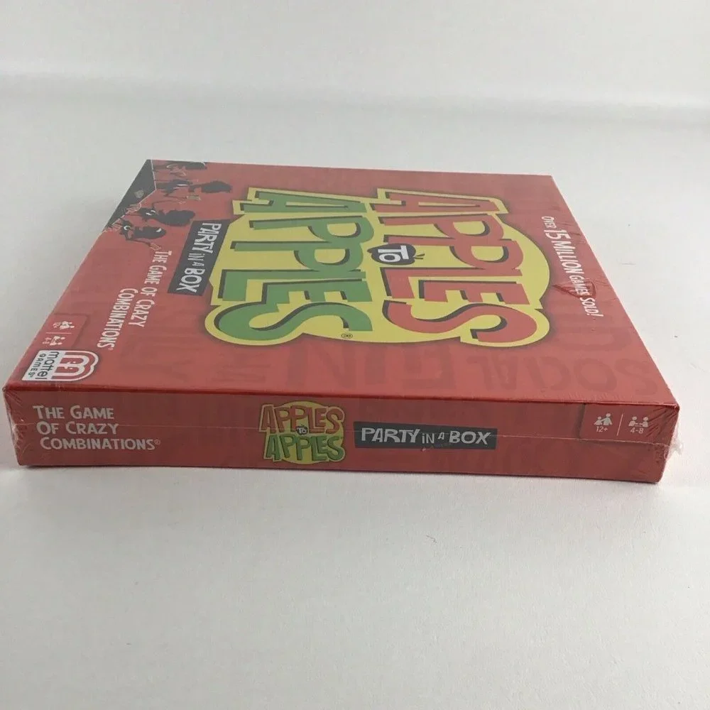 Apples To Apples Party In A Box Family Fun Game Crazy Combinations Cards New